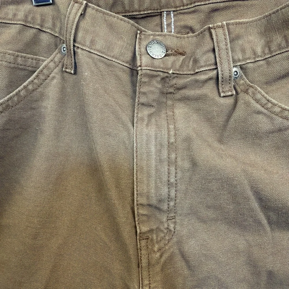 Dickies Hvywght DuckPants 32x32 Brown  Relaxed Fit Blk Label ModernCore Workline